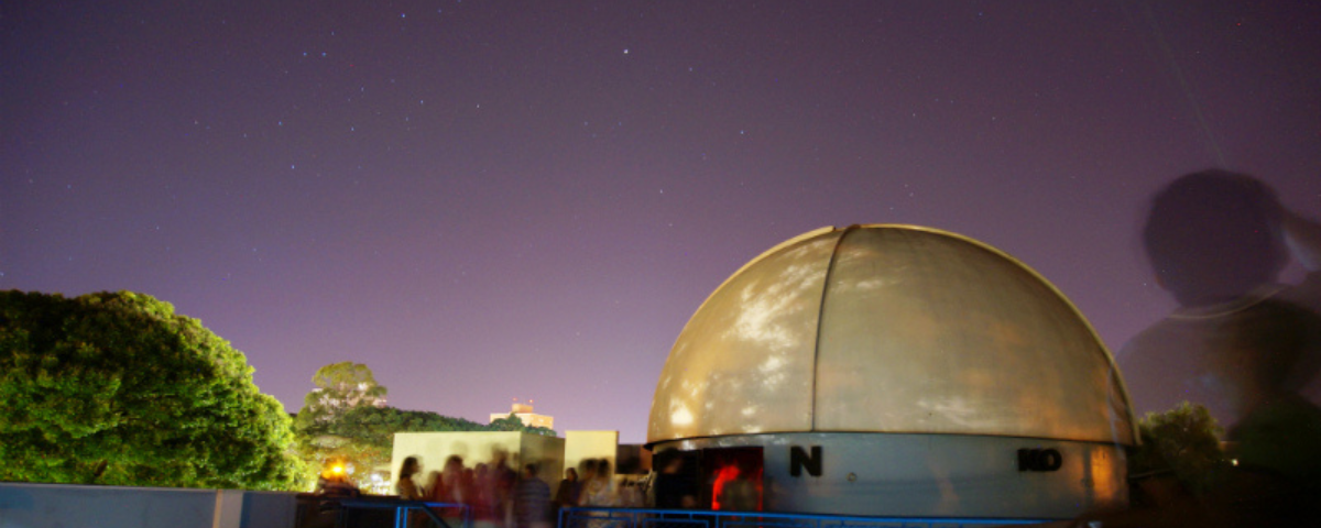 Planetário no Observatório Dietrich Schiel. 