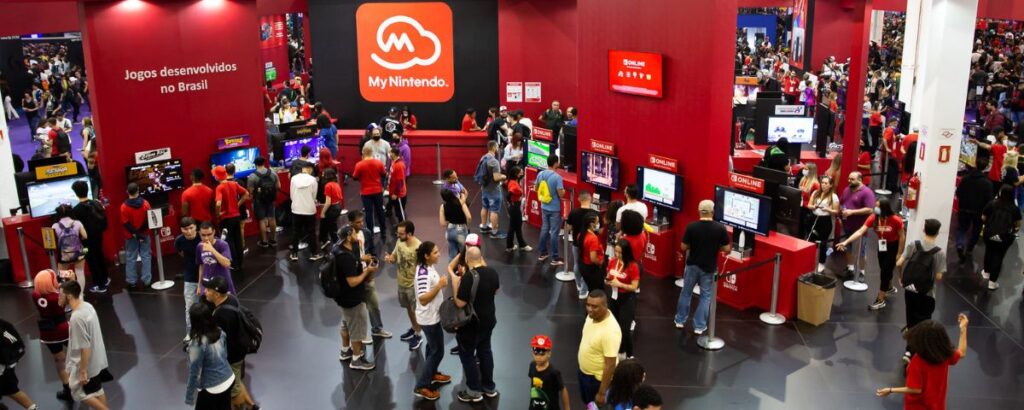 Foto: Stand na Brasil Game Show/Divulgação