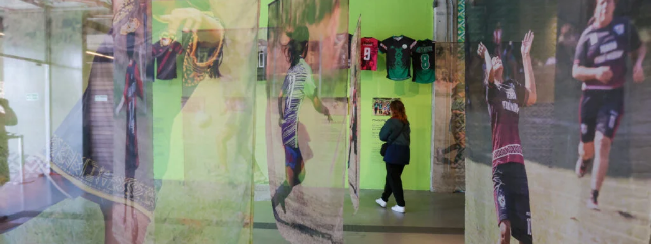 A Mostra Jaraguá Kunhague Ouga’a no Museu do Futebol, em destaque como exposição cultural do mês de julho