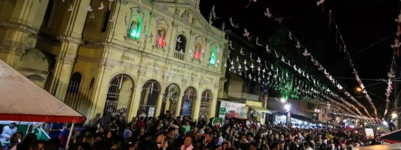 Evento da Festa da Achiropita, uma das festas italianas mais tradicionais realizadas em agosto em SP
