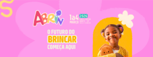imagem mostra banner da Feira Abrin 2026